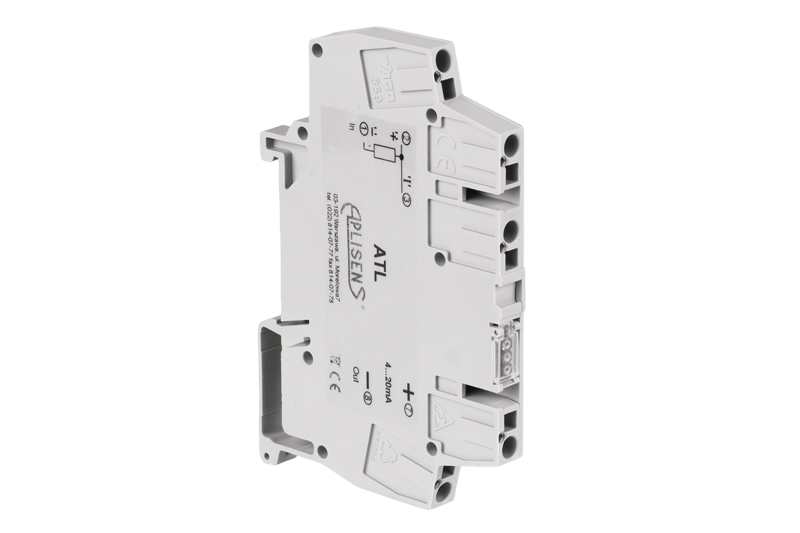 Rail mounted temperature transmitter